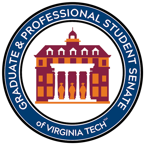 Official logo of the Virginia Tech Graduate and Professional Student Senate